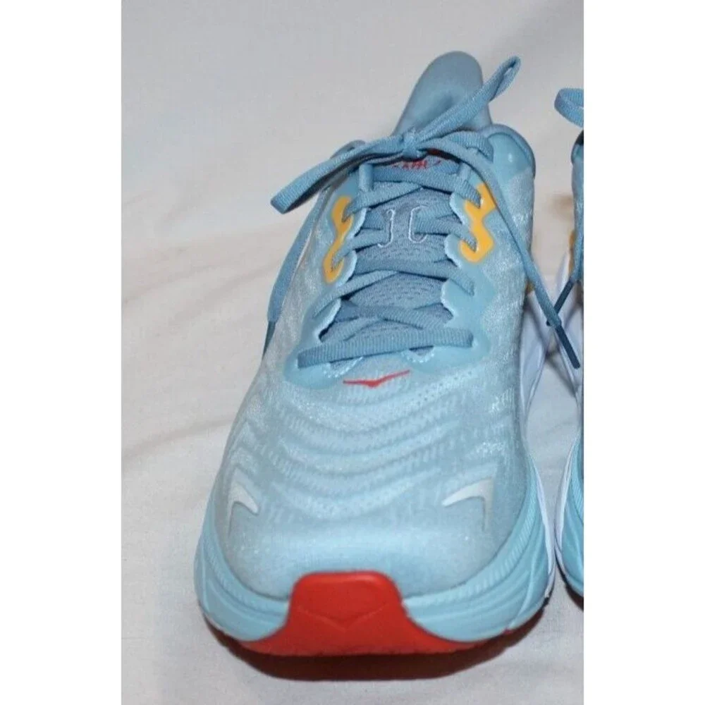 Hoka One Arahi 6 Men's Running Sneakers Blue Red‎ Orange
